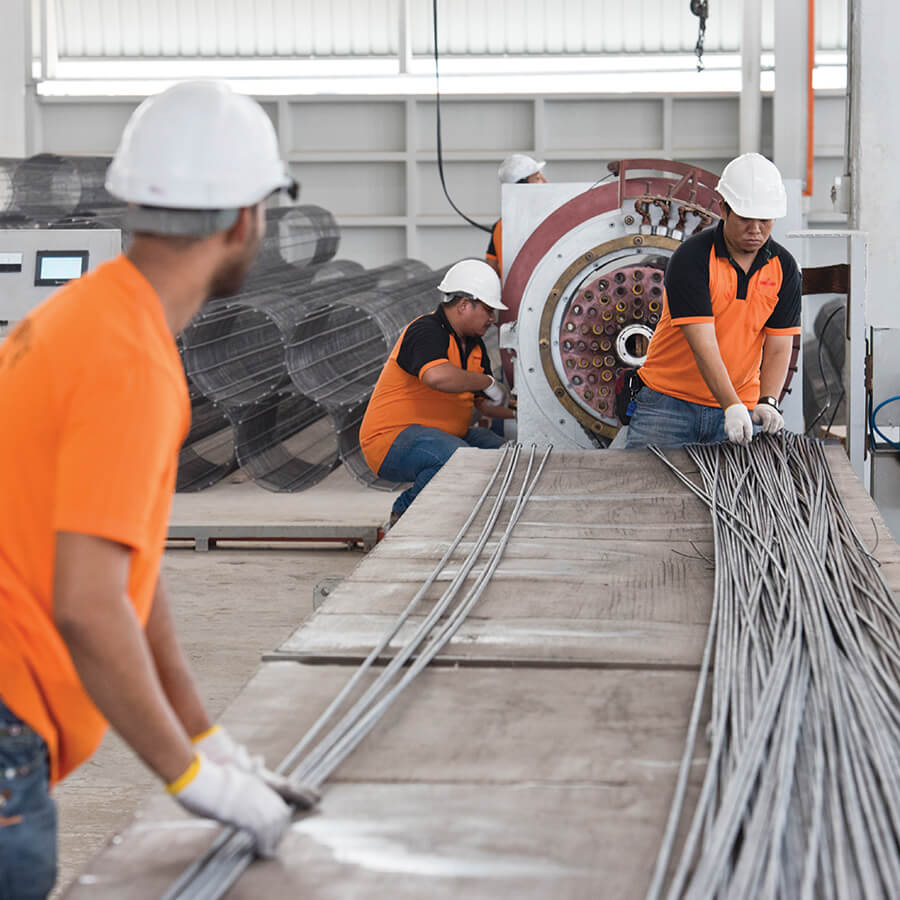 As a market leader, we want to set a precedent as we incorporate sustainable business practices and eco-friendly manufacturing processes throughout our three core segments – Sunway Paving Solutions, Sunway VCP and Sunway Spun Piles.