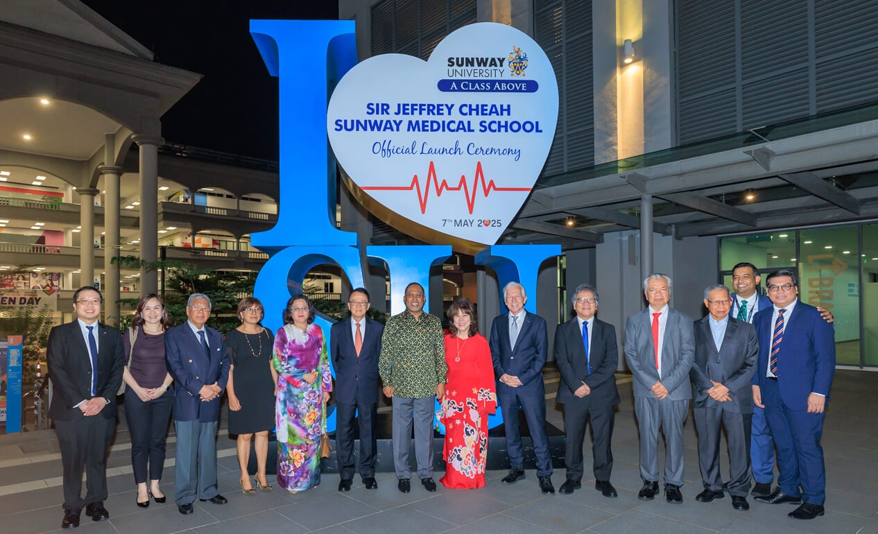 LAUNCH OF JEFFREY CHEAH SUNWAY MEDICAL SCHOOL